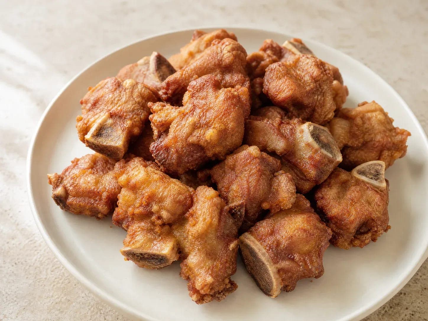 Illustration of Fried Pork Ribs