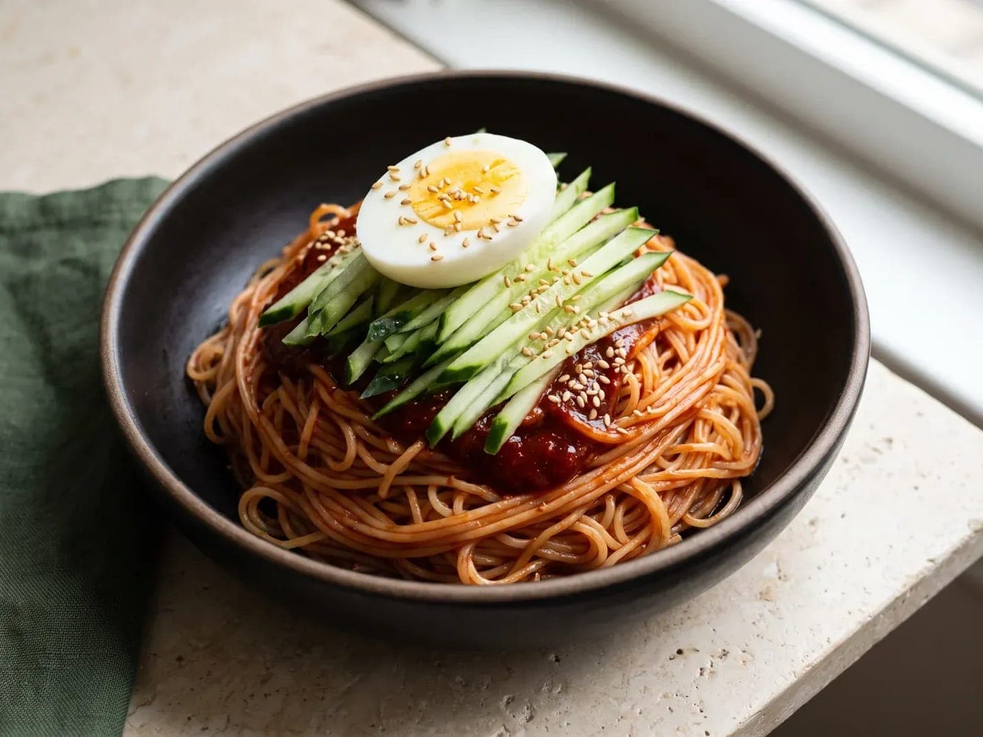 비빔국수 이미지
