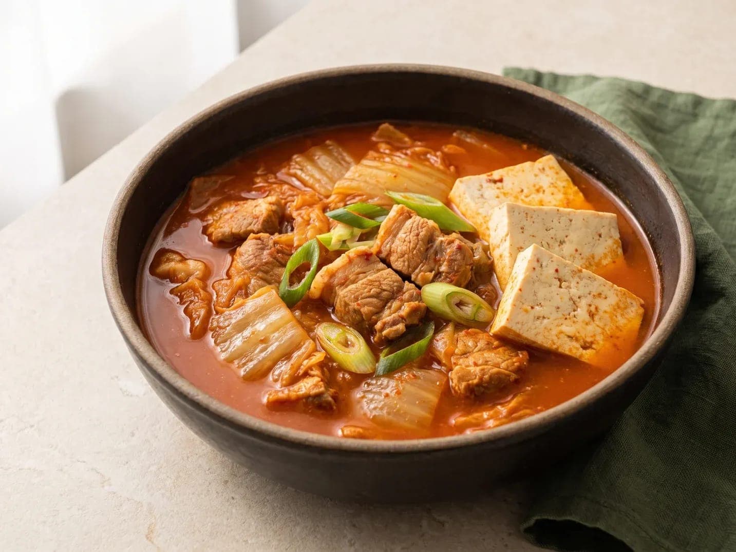 돼지고기김치찌개 이미지